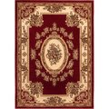 Well Woven Well Woven 36308 Timeless Le Petit Palais Rug; Red - 9 ft. 2 in. x 12 ft. 6 in. 36308